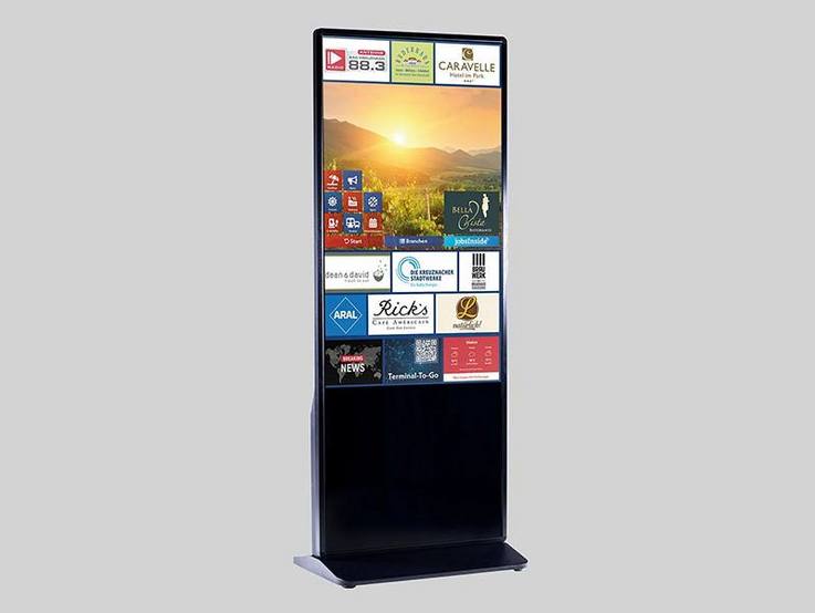 Terminal Stele indoor Display